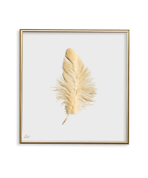 GOLD FEATHER WHITE_SQ